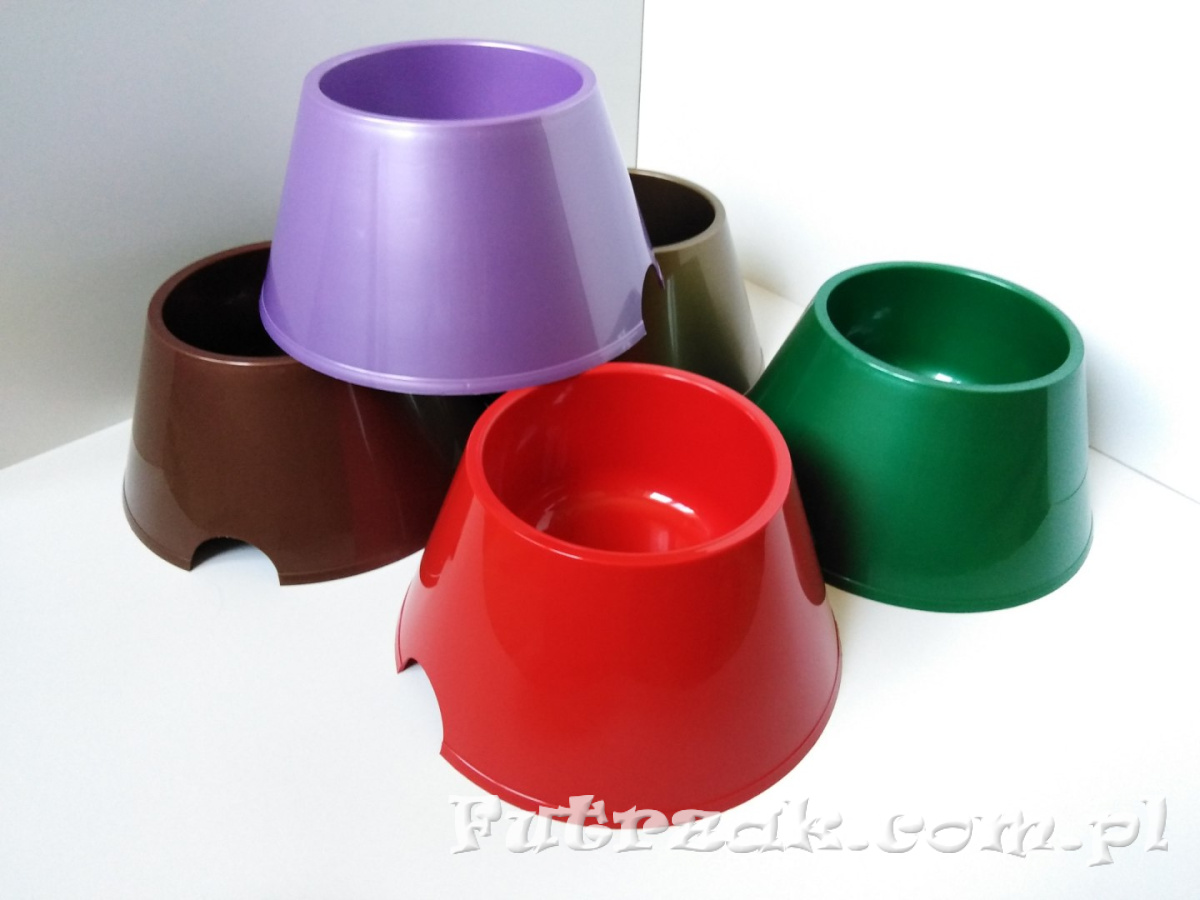 Miska plastikowa dla spaniela/0,63l Miska plastikowa dla spaniela/0,63l