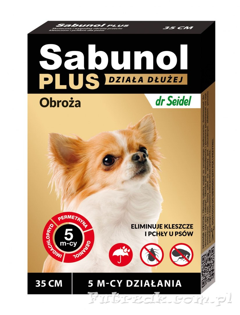 Sabunol PLUS - obroża dla psa 35 cm Sabunol PLUS - obroża dla psa 35 cm