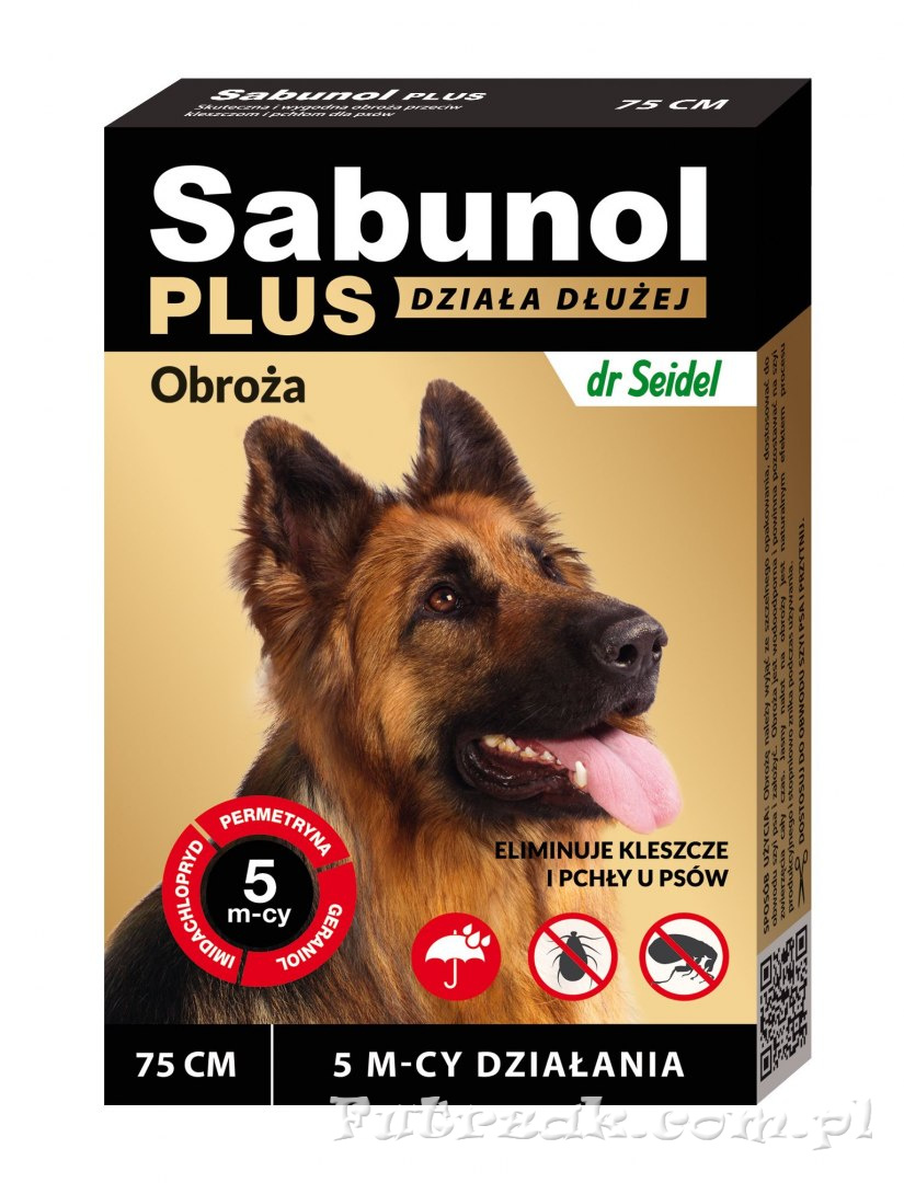 Sabunol PLUS - obroża dla psa 75 cm Sabunol PLUS - obroża dla psa 75 cm