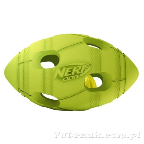 Świecąca piłka rugby-NERF DOG Świecąca piłka rugby-NERF DOG