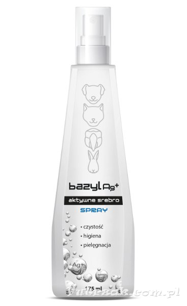 Bazyl Ag+ Spray do higieny i odświeżania/175 ml Bazyl Ag+ Spray do higieny i odświeżania/175 ml