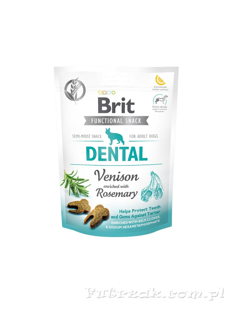 Brit Dental Snack Venison with Rosemary/150g Brit Dental Snack Venison with Rosemary/150g