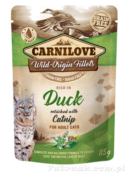 Carnilove Cat Adult Duck with Catnip/85g
