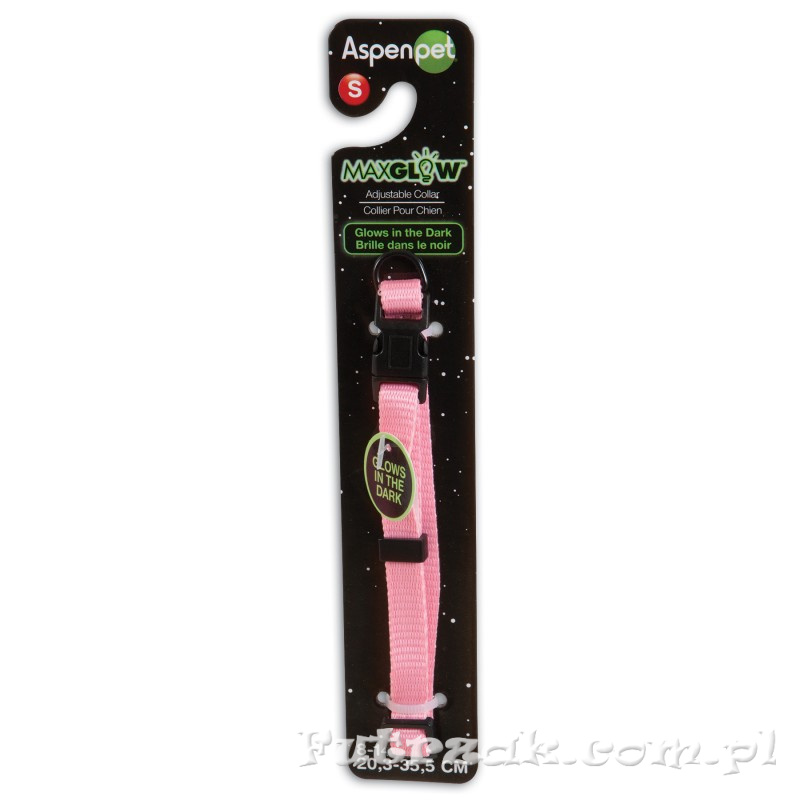 Obroża Max Glow/pink/small Obroża Max Glow/pink/small