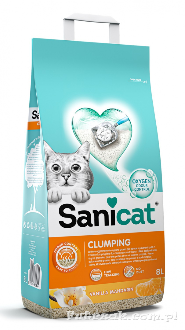 Sanicat Wanilia&Mandarynka 8l Sanicat Wanilia&Mandarynka 8l