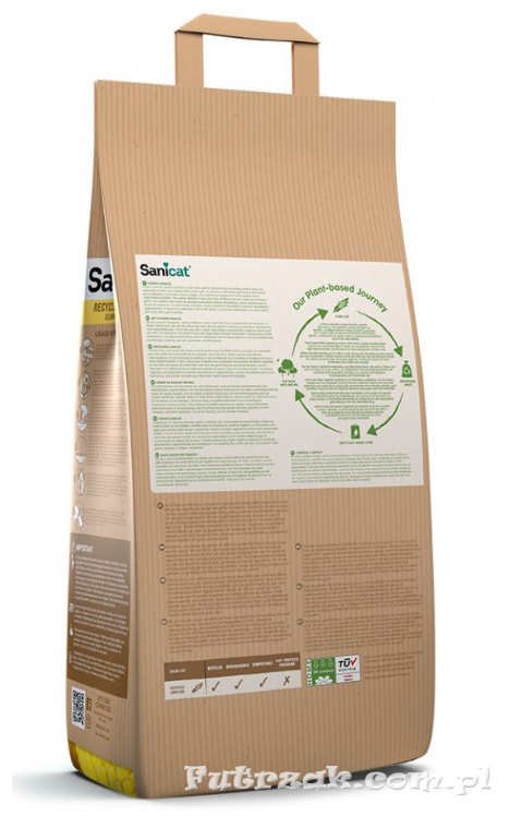 Sanicat Recycled Corn Cob 6l Sanicat Recycled Corn Cob 6l