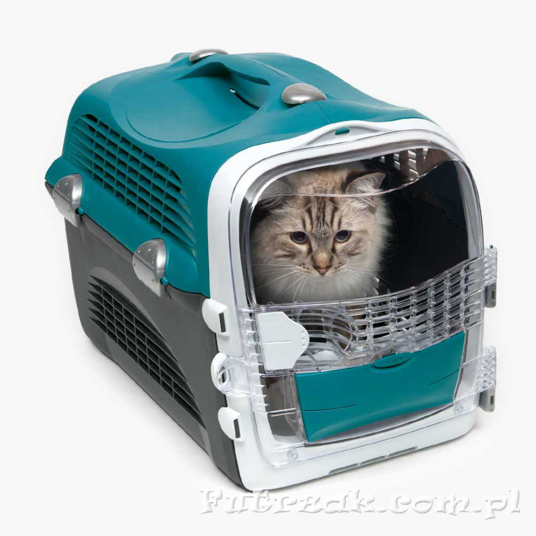 Transporter Catit Design Cabrio turkusowo-szary Transporter Catit Design Cabrio turkusowo-szary