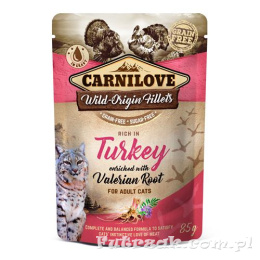 Carnilove Cat Adult Turkey with Valerian Root/85g