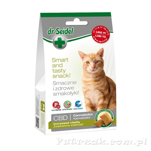 Dr. Seidel smakołyki na witalność z CBD/50g Dr. Seidel smakołyki na witalność z CBD/50g