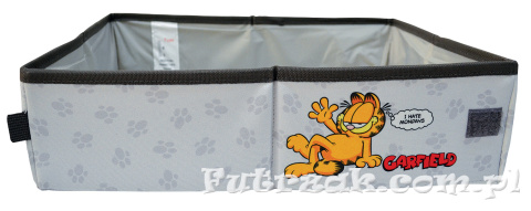 Kuweta turystyczna składana Garfield/szara Kuweta turystyczna składana Garfield/szara