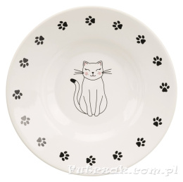 Miska ceramiczna z motywem-TX 24651