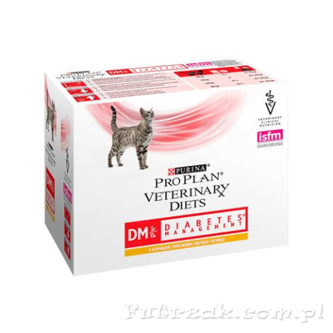 Purina PRO PLAN Diabetes Management/kurczak/10x85g