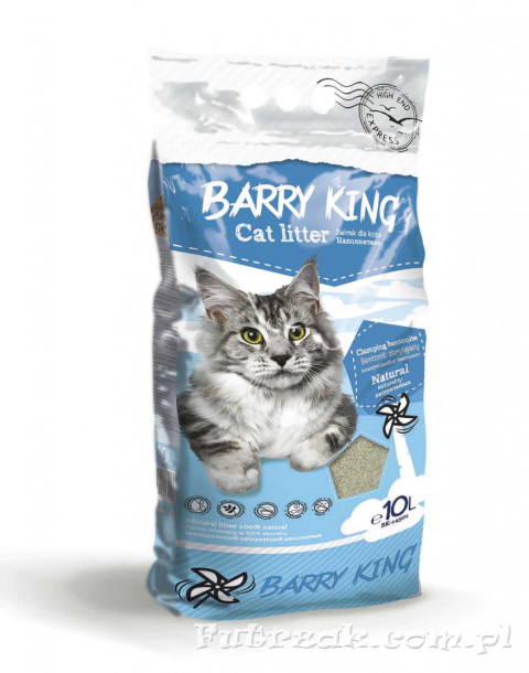 Żwirek bentonitowy BARRY KING naturalny 10l