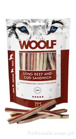 WOOLF-Long Beef and Cod Sandwich