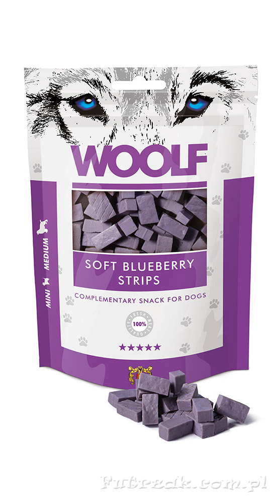 WOOLF-Soft Blueberry Strips WOOLF-Soft Blueberry Strips
