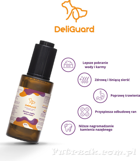 DeliGuard suplement dla psów i kotów 30ml DeliGuard suplement dla psów i kotów 30ml