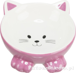 Miska ceramiczna w kształcie kota-TX 24807