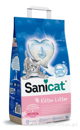 Sanicat Kitten Litter żwirek dla kociąt 5l