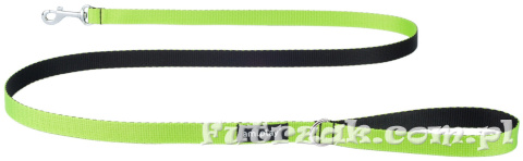 Smycz Amiplay Twist L 150cm zielono-czarna Smycz Amiplay Twist L 150cm zielono-czarna
