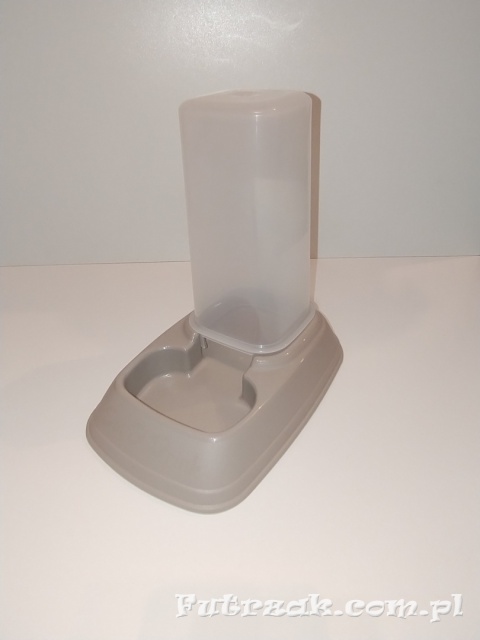 Dozownik Mini na karmę lub wodę/0,7l-beżowy