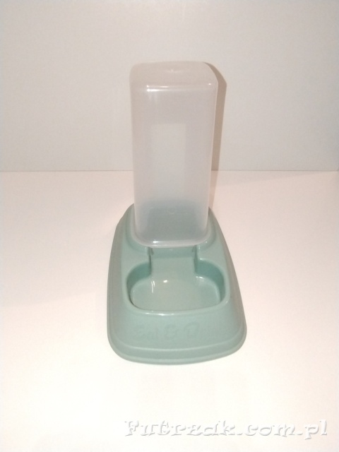 Dozownik Mini na karmę lub wodę/0,7l-zielony