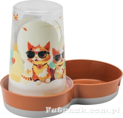 Dozownik Tasty na karmę lub wodę/1,5l-Indy&Luoise