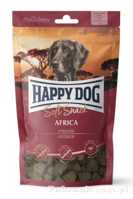 Happy Dog Soft Snack Afryka struś 100g