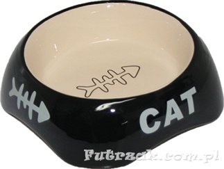 Miska ceramiczna z motywem-Y2701