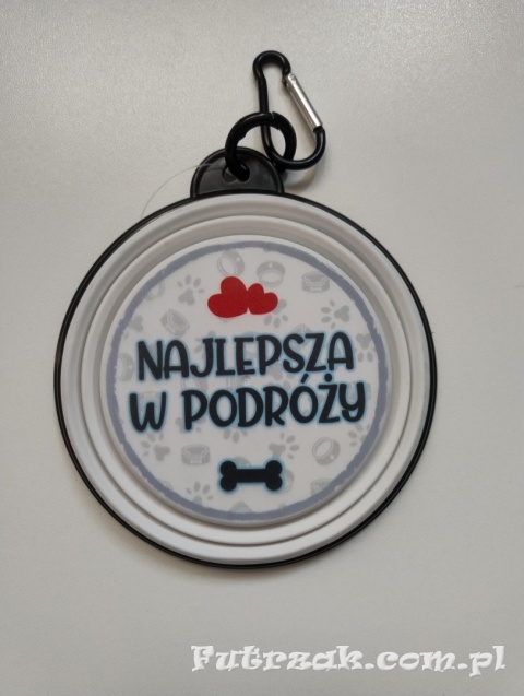 Miska podróżna, składana "TO GO" NAJLEPSZA W PODRÓŻY
