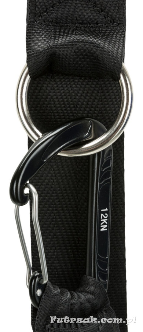 Pas z karabińczykiem do samochodu 30cm/38mm TX-12775