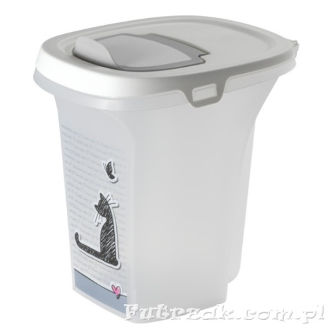 Pojemnik Zakochany kot na suchą karmę 6l