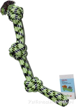 Sznur bawełniany 45 cm zielony Y0307 Z